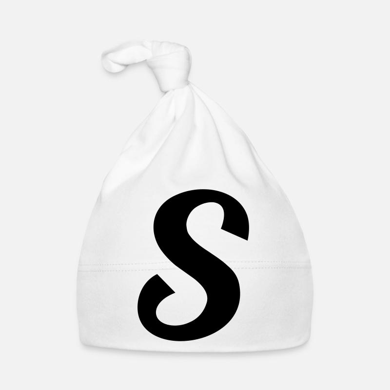 S - Bonnet bio Bébé - blanc