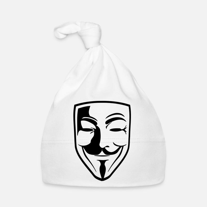 Anonymous Mask Guy Fawks Baby Bio-Mütze