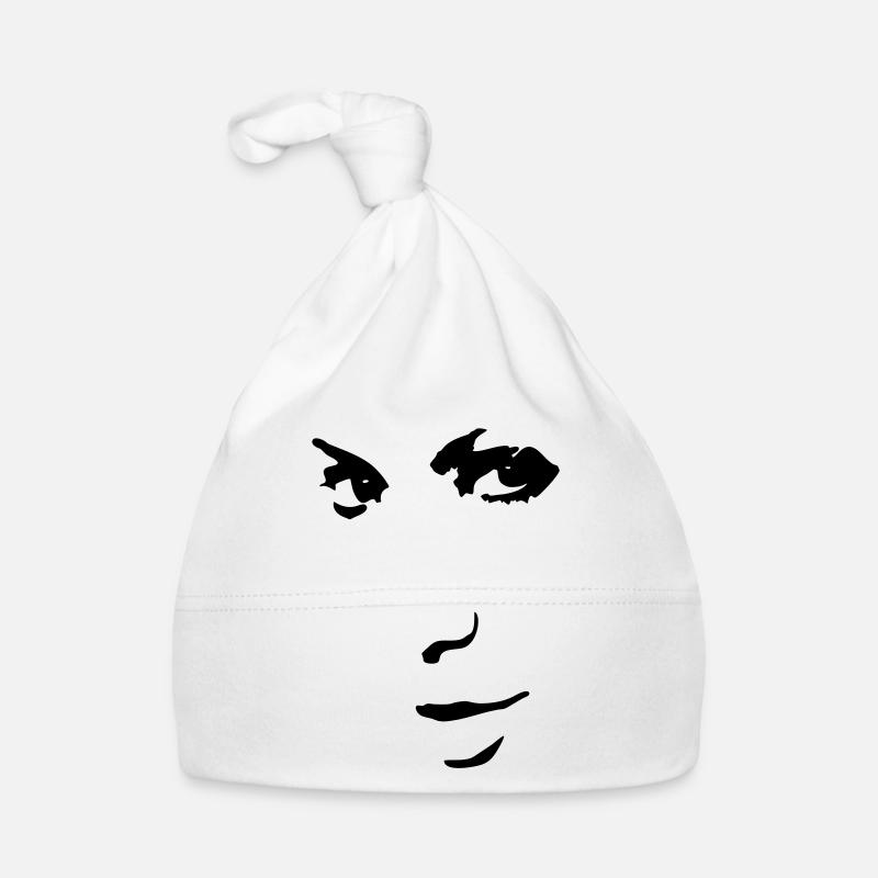 frauengesicht Baby Bio-Mütze