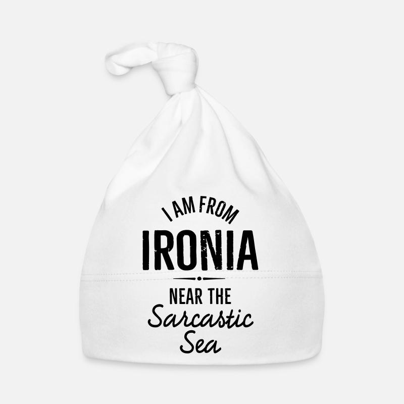 Ich bin von Ironia in der Nähe des sarkastischen Spruches Baby Bio-Mütze