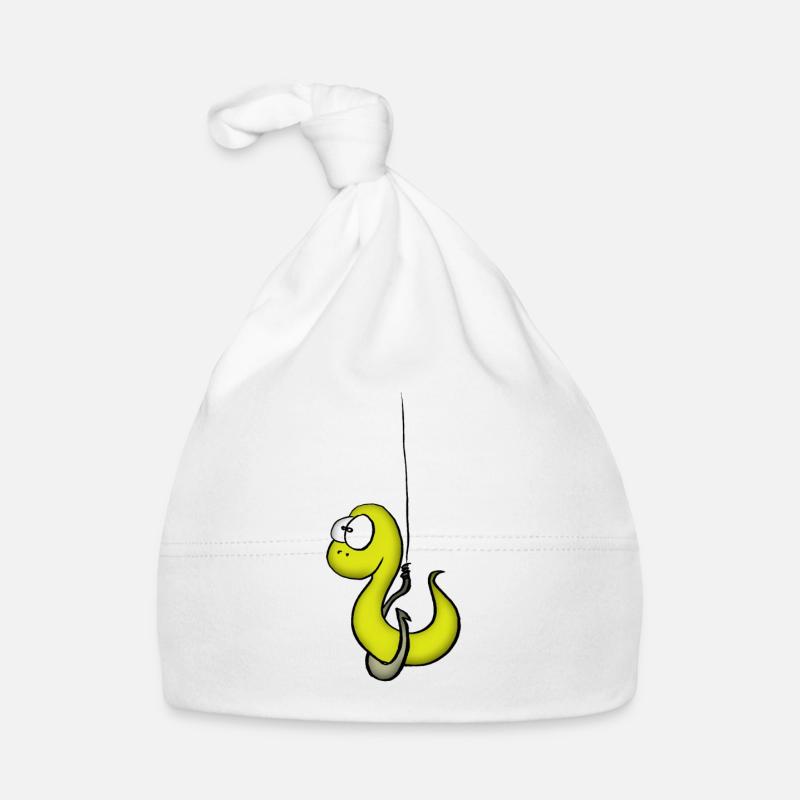 worm Baby Bio-Mütze