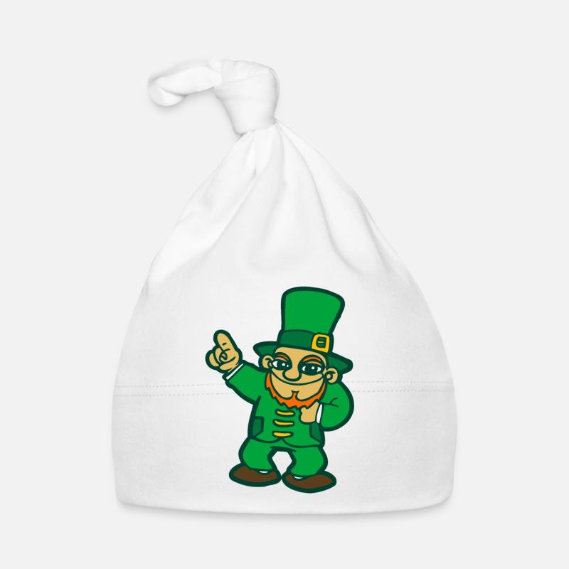 kobold irland st patrick leprechaun irisch comics Baby Bio-Mütze