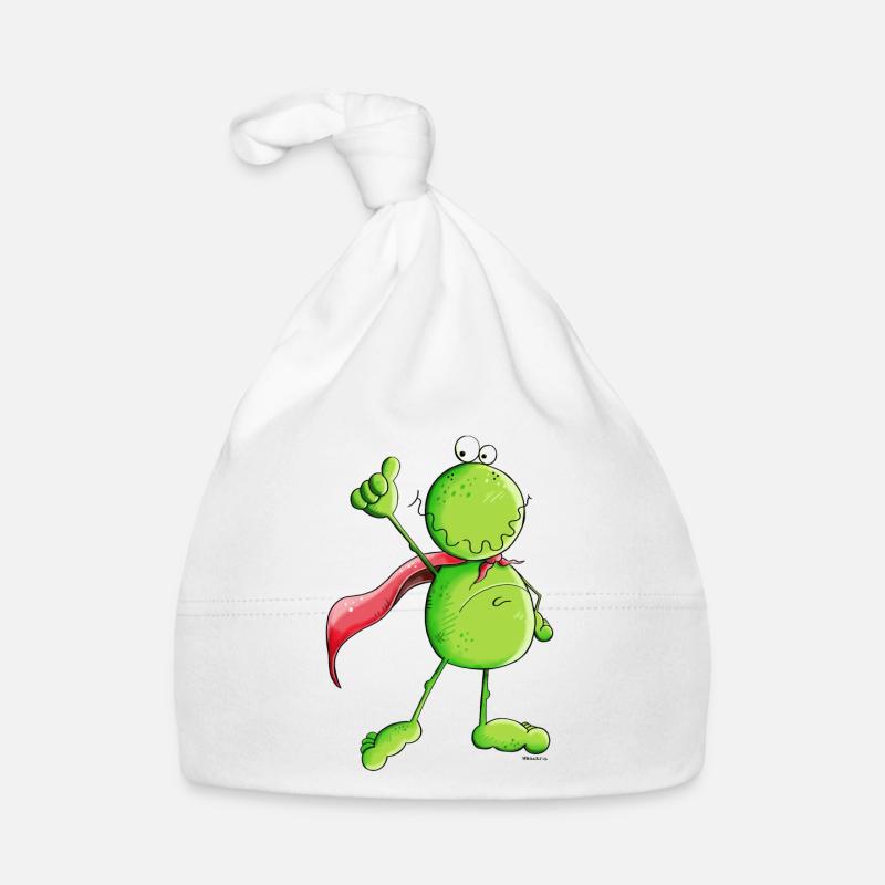 Super Frog Organic Baby Cap