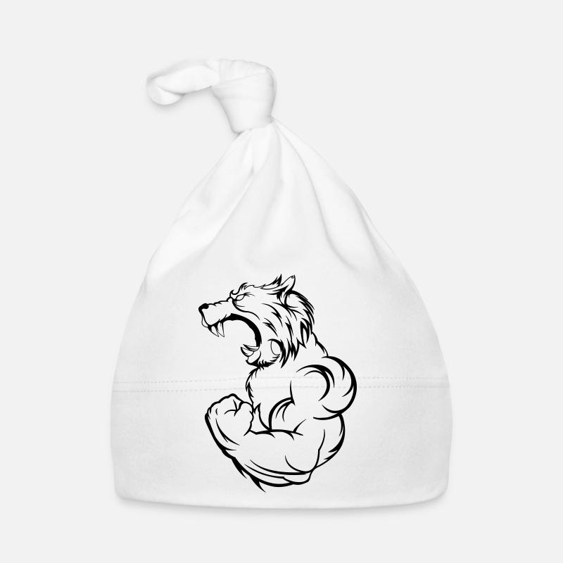 wolf_beast Baby Bio-Mütze
