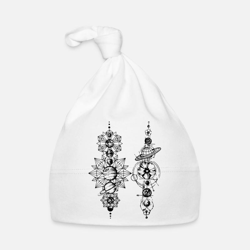 Geometrie Baby Bio-Mütze