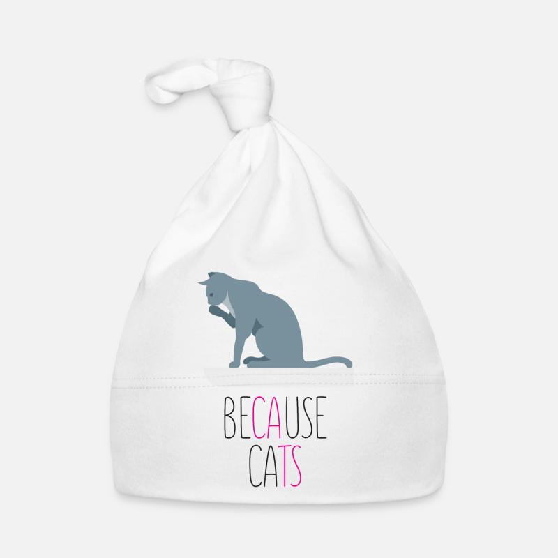 Weil Katzen Baby Bio-Mütze