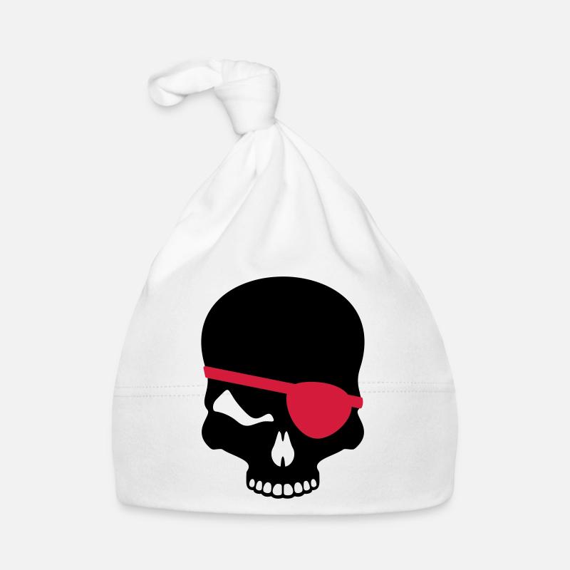 Skull Organic Baby Cap