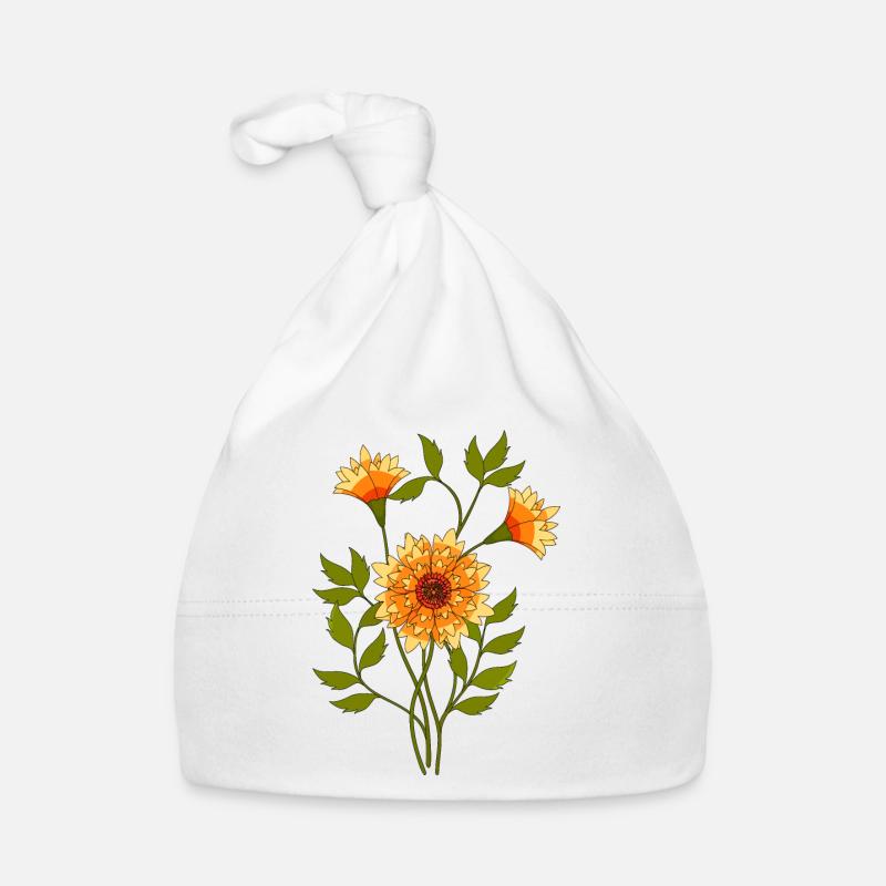 fleurs Bonnet bio Bébé