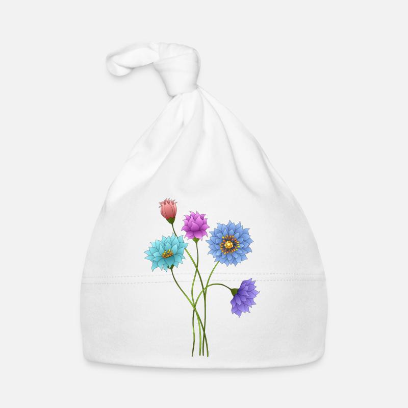 fleurs Bonnet bio Bébé