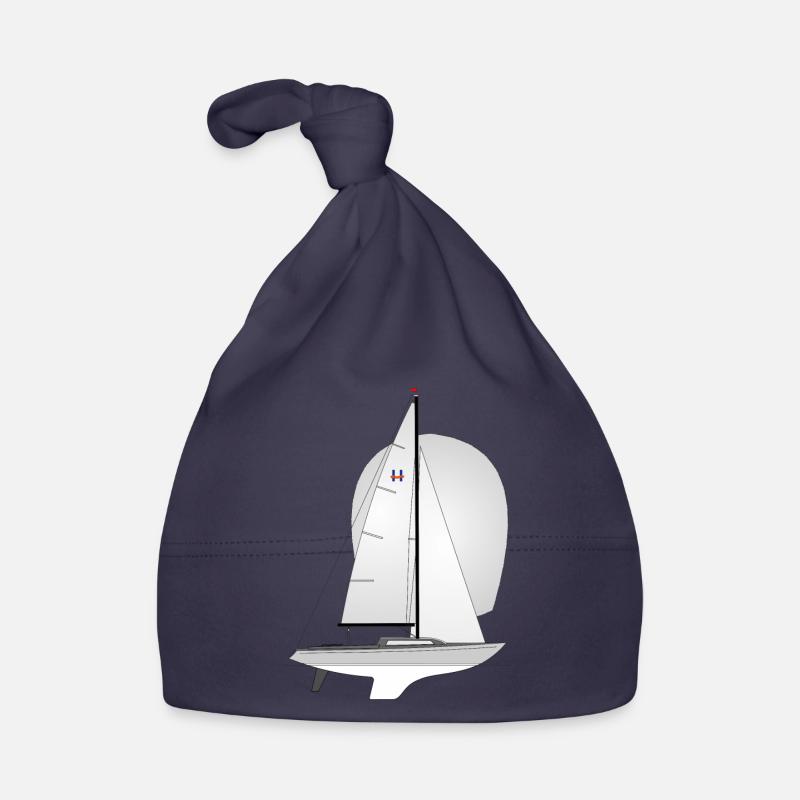 H Déchirure du bateau Bonnet bio Bébé