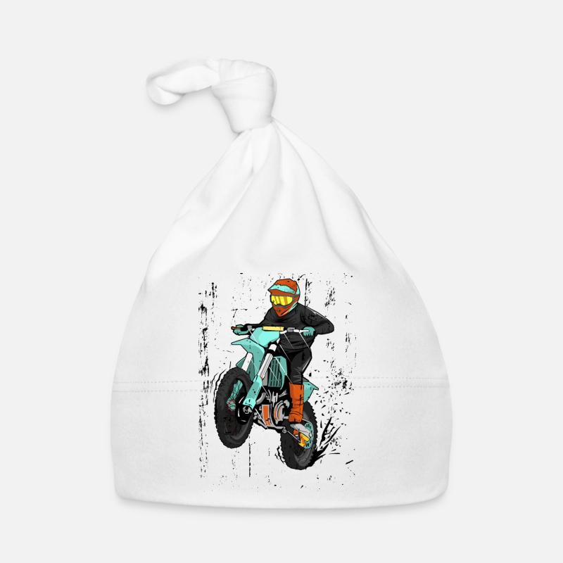 Motocross Bonnet bio Bébé