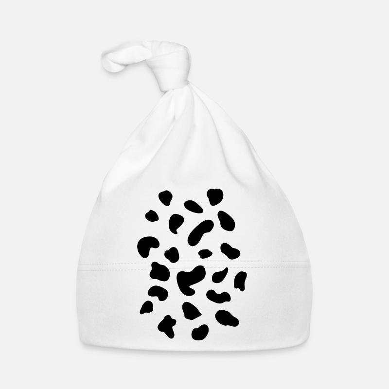 Cow Costume Spots Pattern Dalmatian Spotted Organic Baby Cap