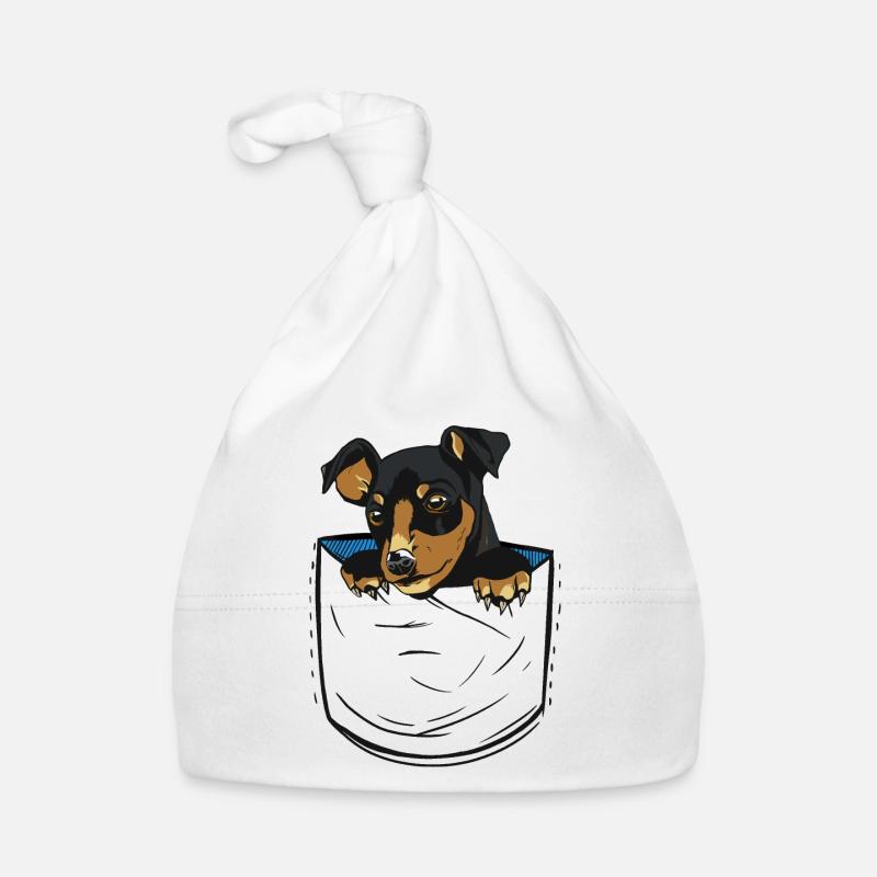Chien en poche de chiot de poche Bonnet bio Bébé