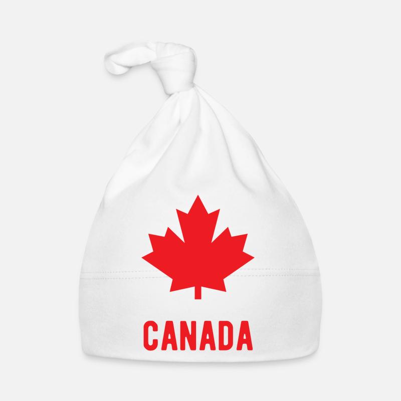 Feuille d’érable du Canada Bonnet bio Bébé