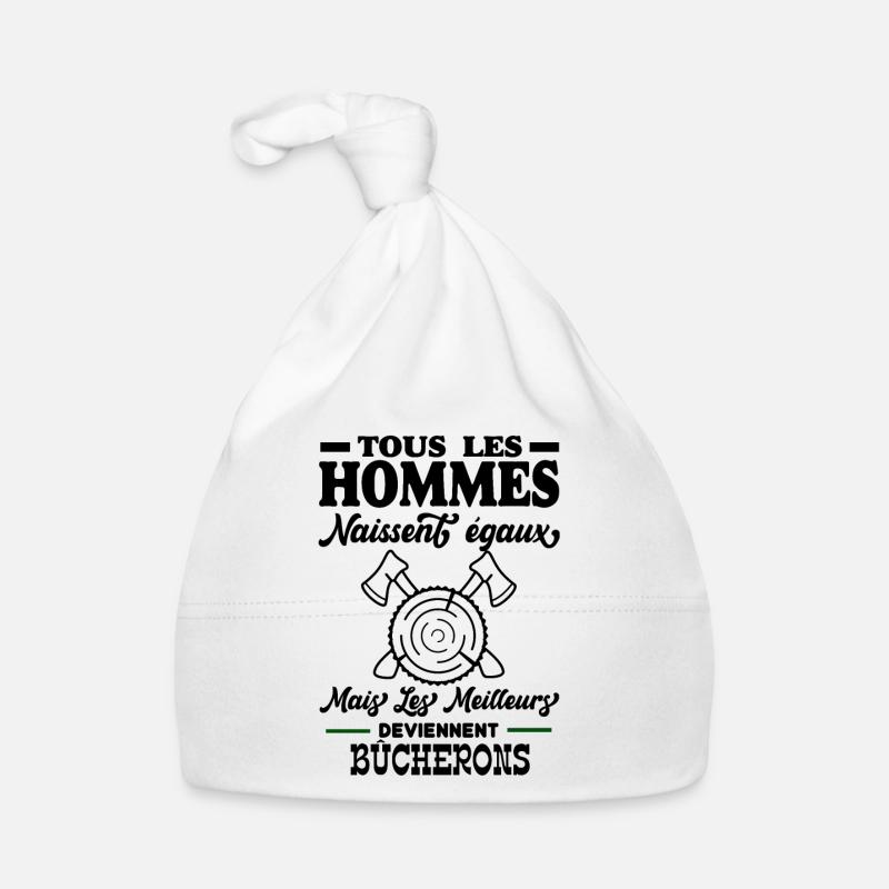 Bûcherons Bonnet bio Bébé