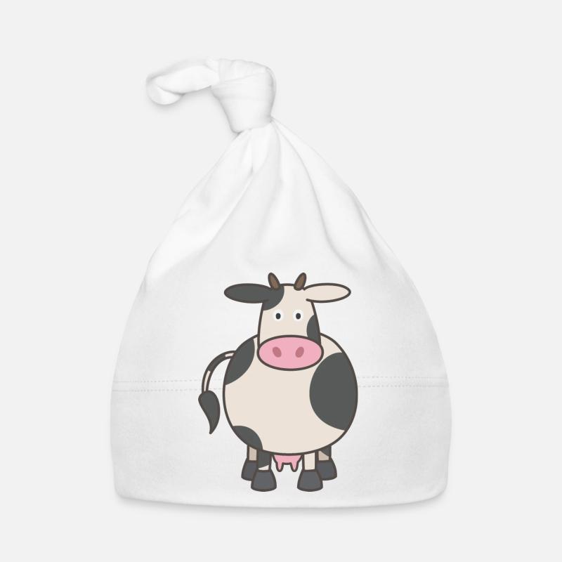 Kuh Baby Bio-Mütze
