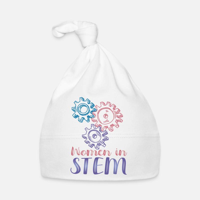 Women In Stem - Engineering Organic Baby Cap