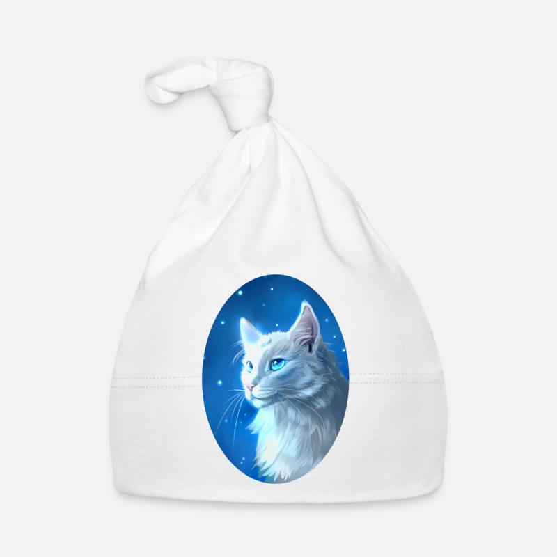 Cloudtail Cloud Tail Warrior Chats Chat Blanc Bonnet bio Bébé