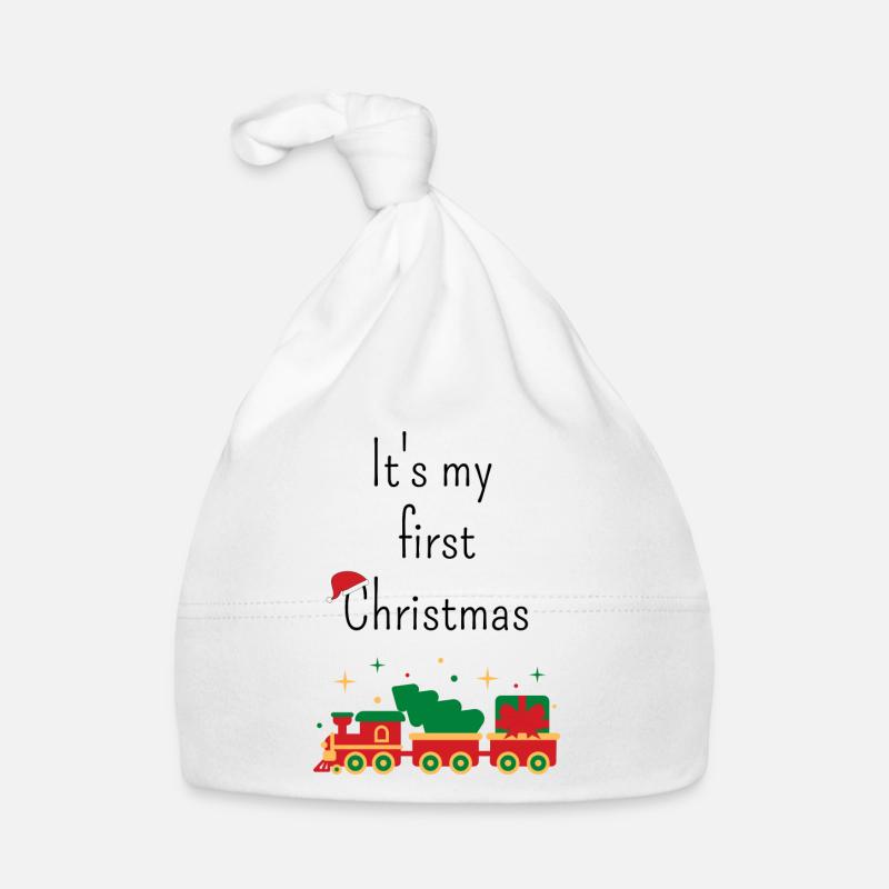 Christmas / Weihnachten Baby Bio-Mütze