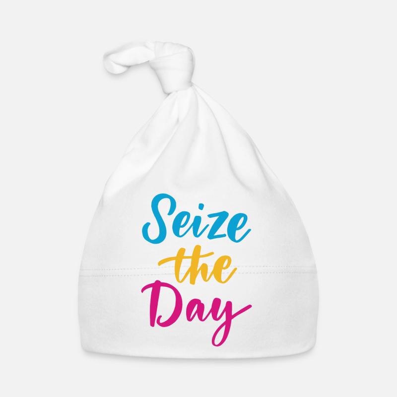 Seize The Day Organic Baby Cap