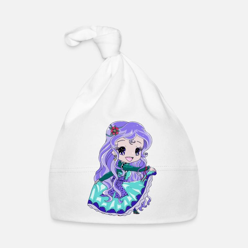 Chibi Princess Organic Baby Cap