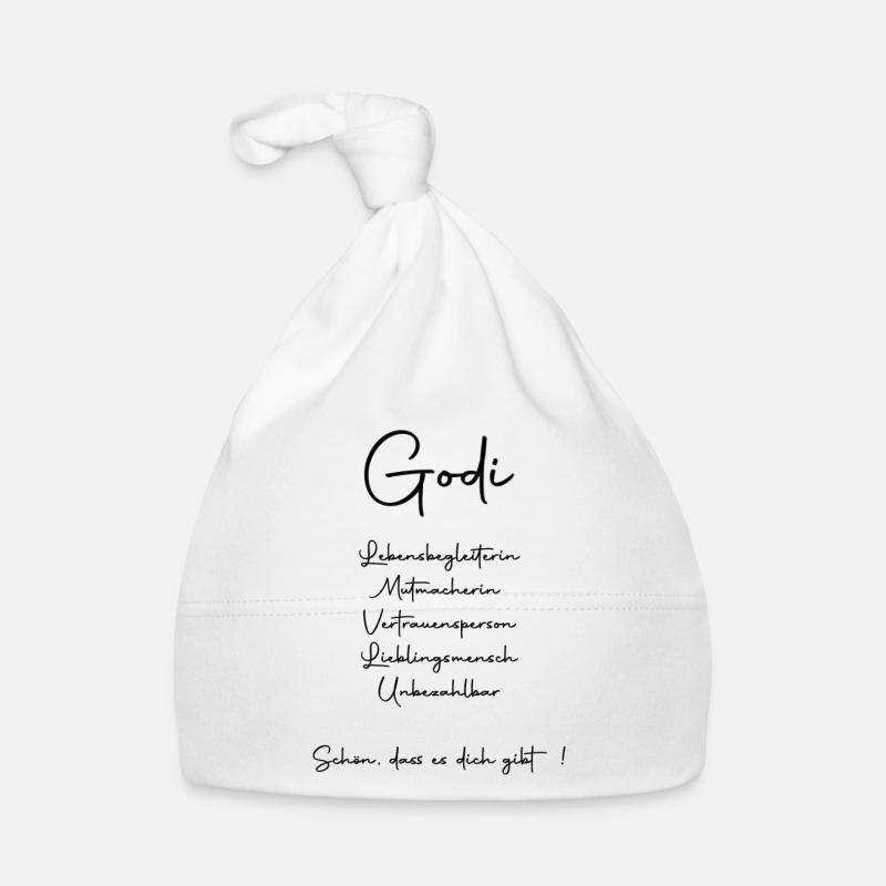 Godi Spruch Baby Bio-Mütze