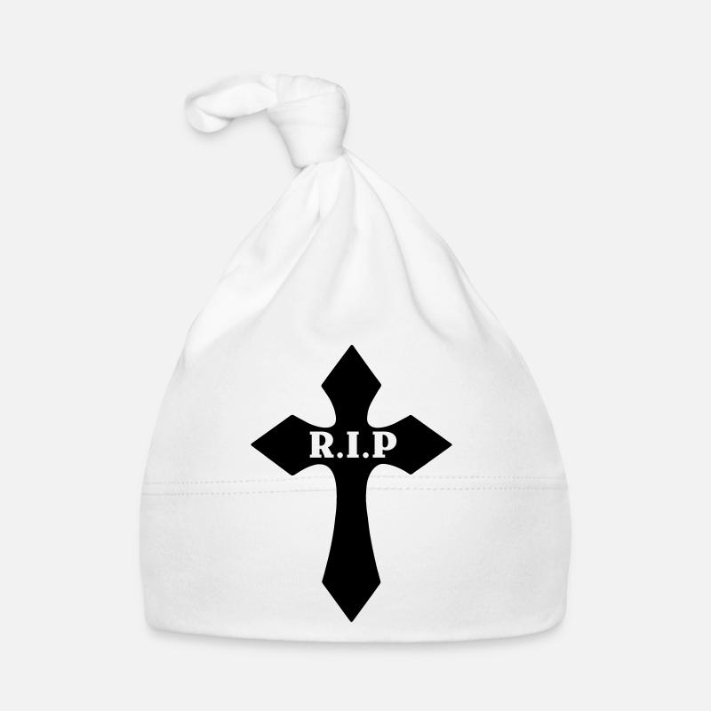 Perte de RIP croisée cher - Bonnet bio Bébé - blanc