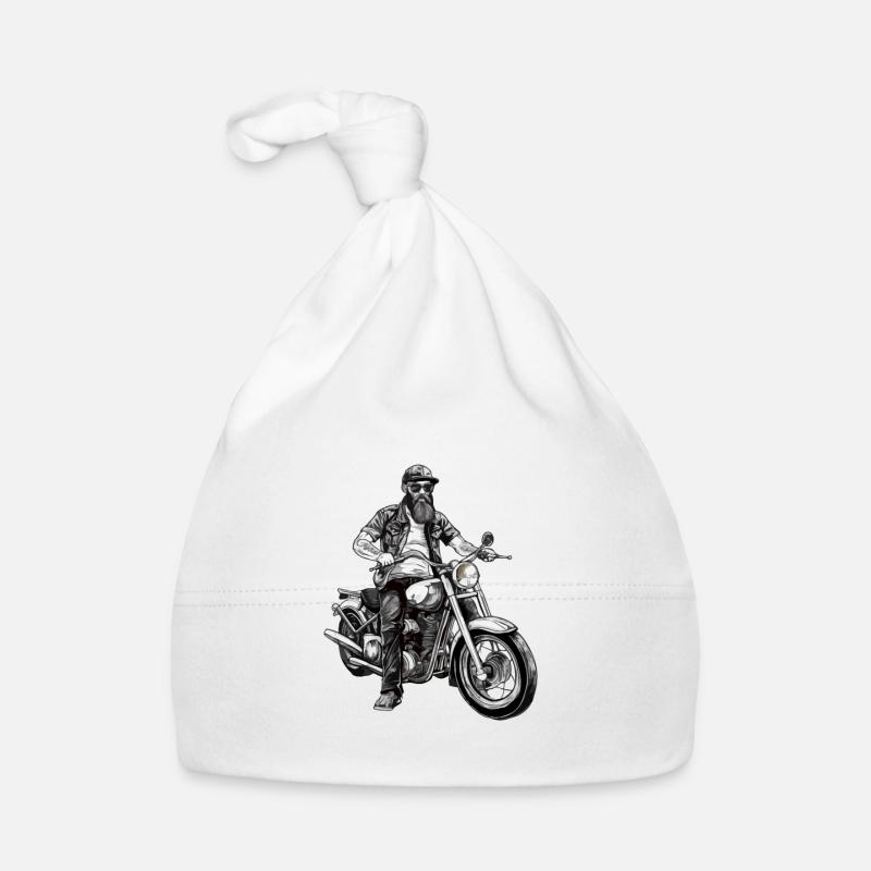Jack der Biker Baby Bio-Mütze