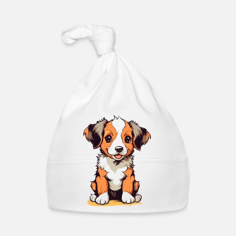 Chiot mignon Bonnet bio Bébé