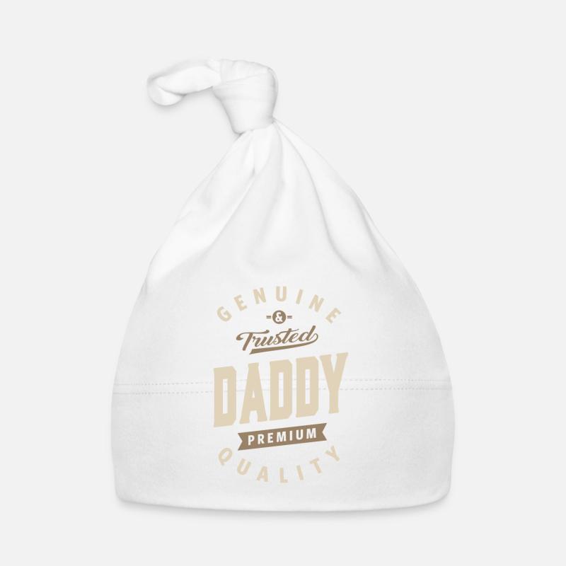 Papa authentique et digne de confiance Bonnet bio Bébé