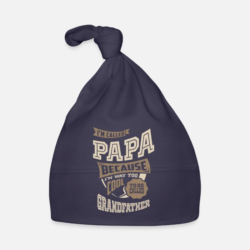 I'm Called Papa Organic Baby Cap