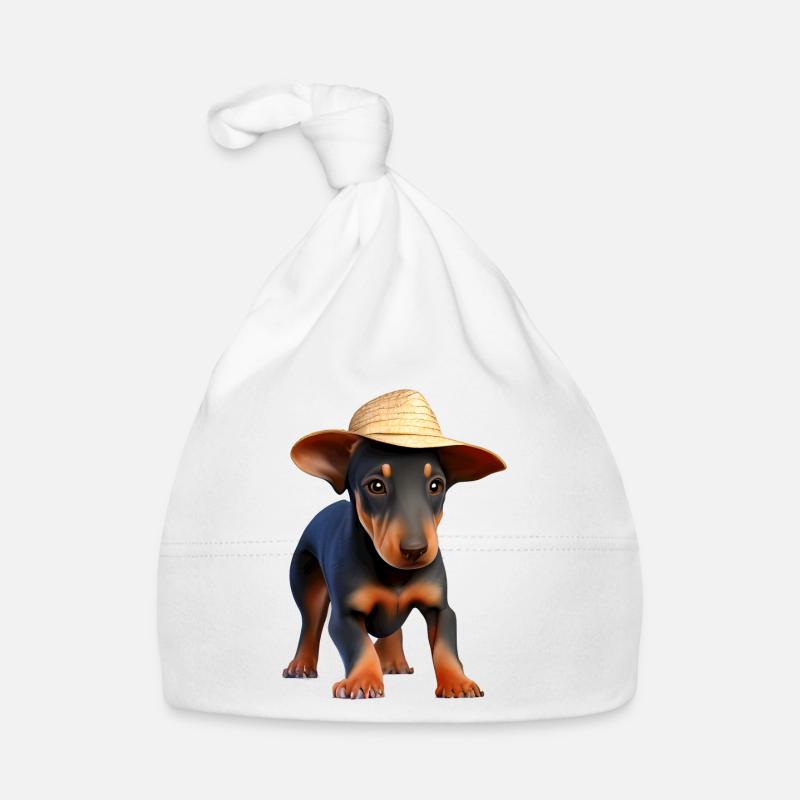Doberman dresseur chien Doberman chiot Doberman Bonnet bio Bébé
