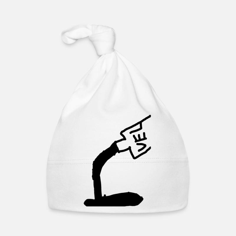 Vel - Bonnet bio Bébé - blanc