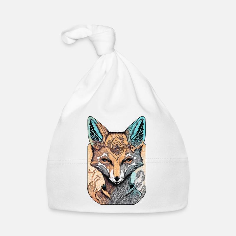 Foxy Dreamscape Organic Baby Cap