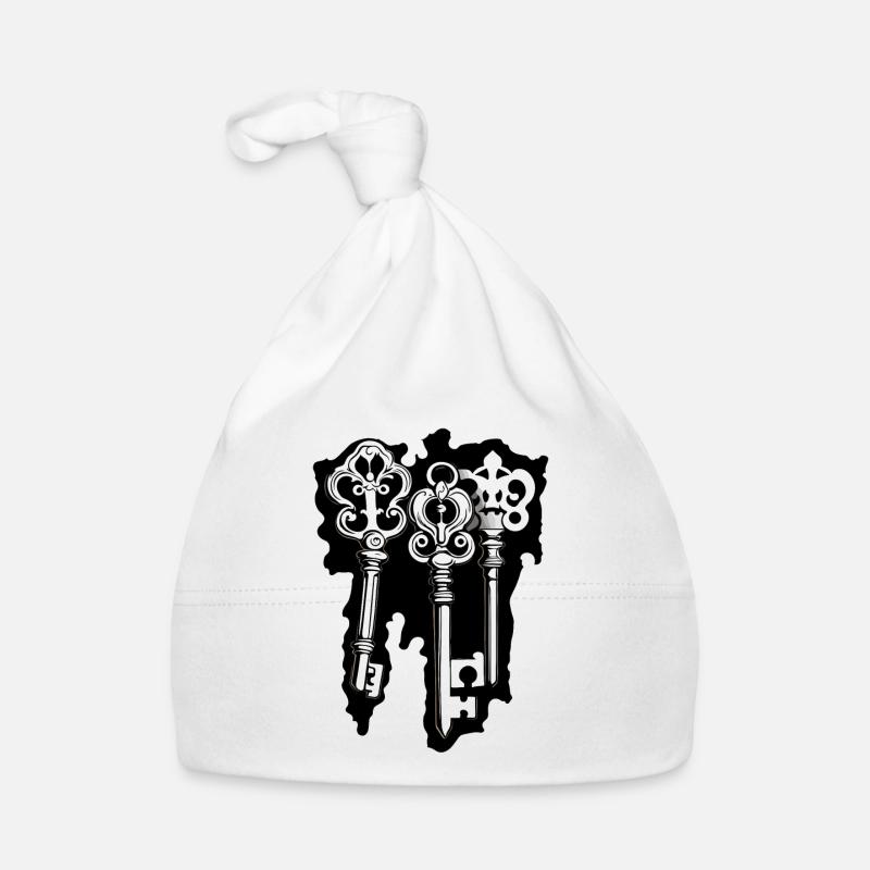 Key / Lock / Locked / Security Organic Baby Cap
