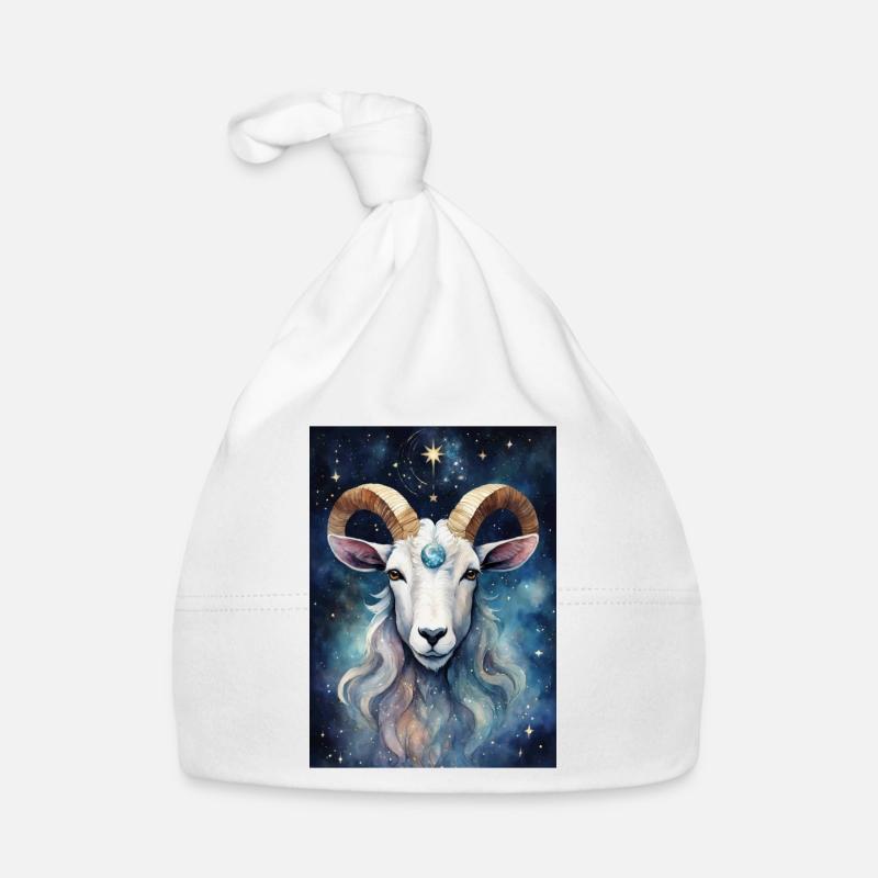 Sternzeichen Steinbock02 Baby Bio-Mütze