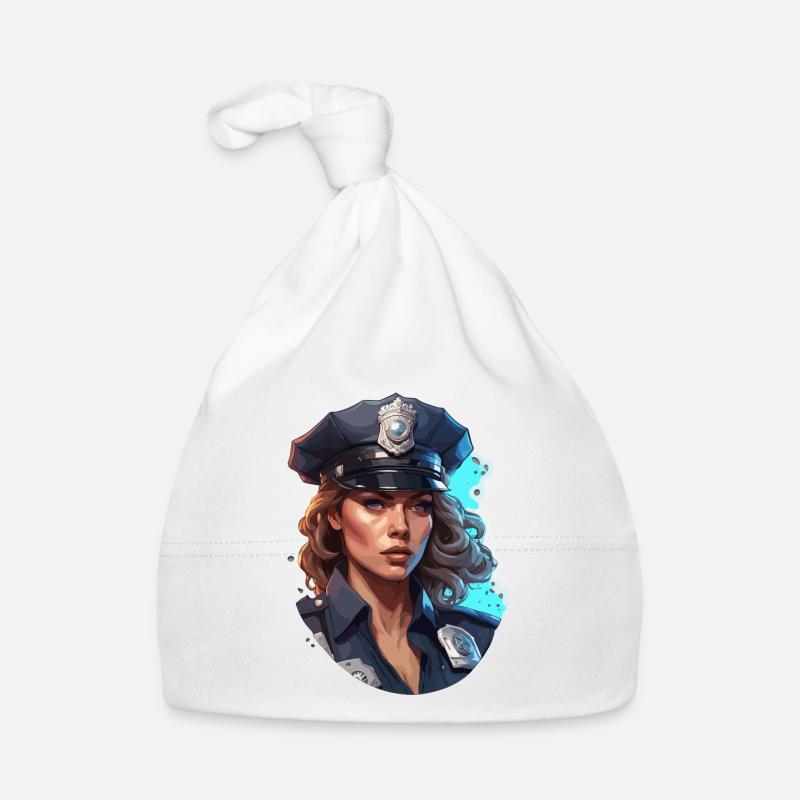 Police / Opérations / Profession / Emploi / Forces d’urgence Bonnet bio Bébé