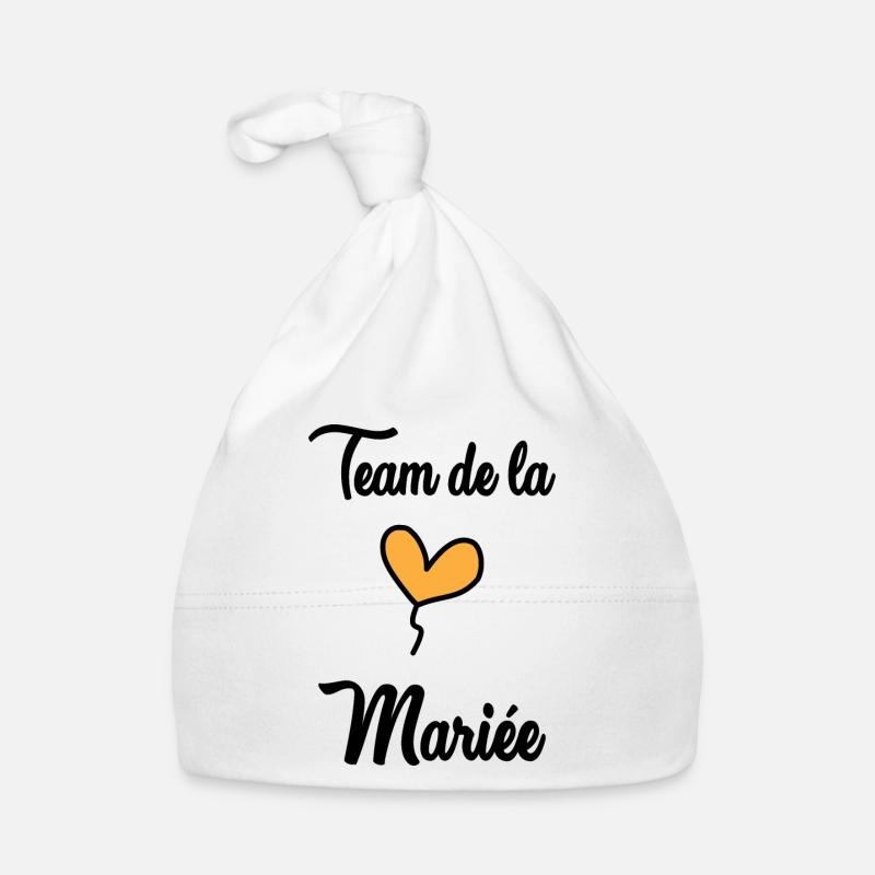 BRAUT-TEAM Baby Bio-Mütze