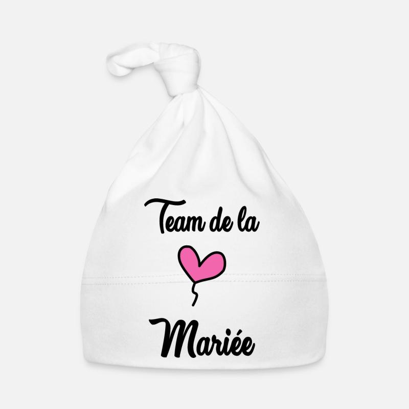 TEAM MARIEE Bonnet bio Bébé