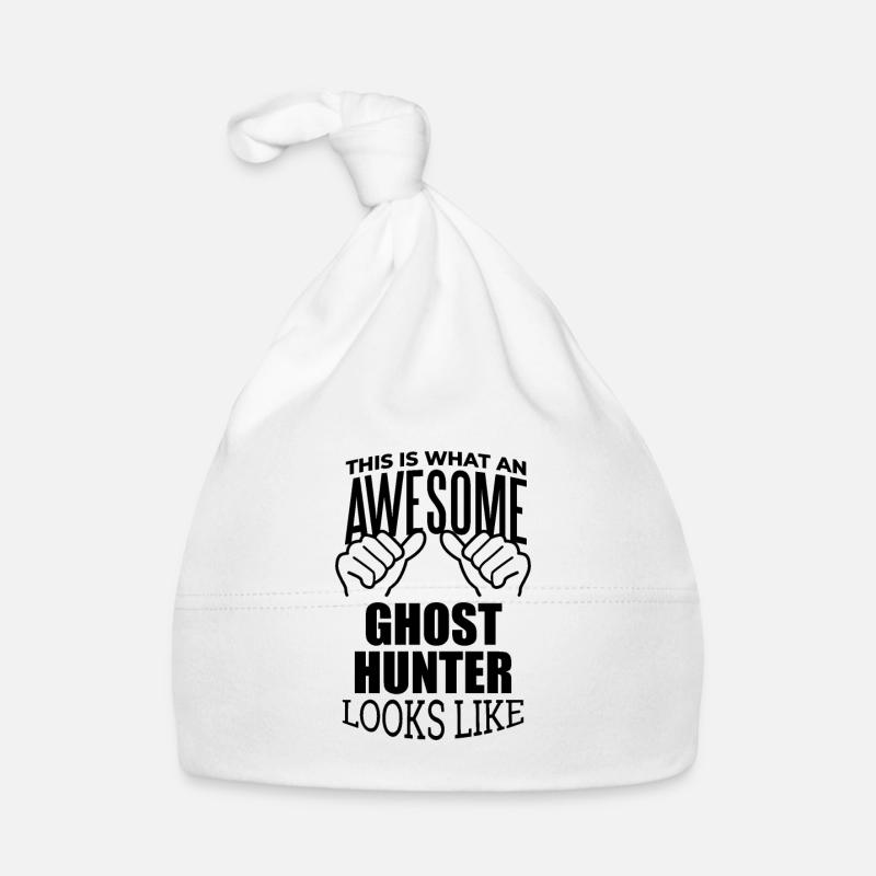 Ghost Hunter Organic Baby Cap