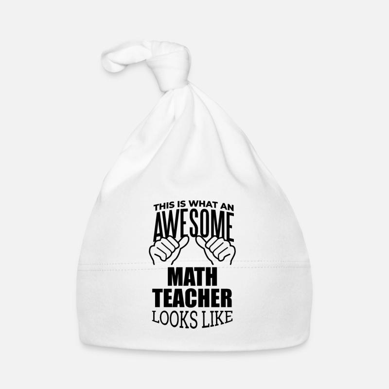 Mathematics Organic Baby Cap