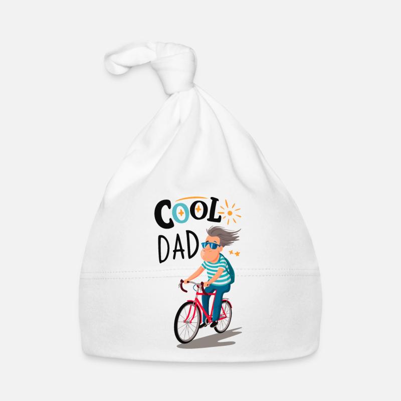 Cool Dad Cycling Organic Baby Cap