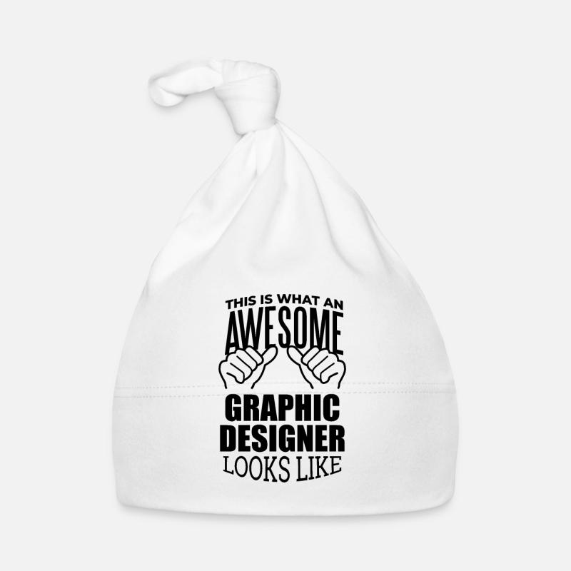Graphic Designer Organic Baby Cap