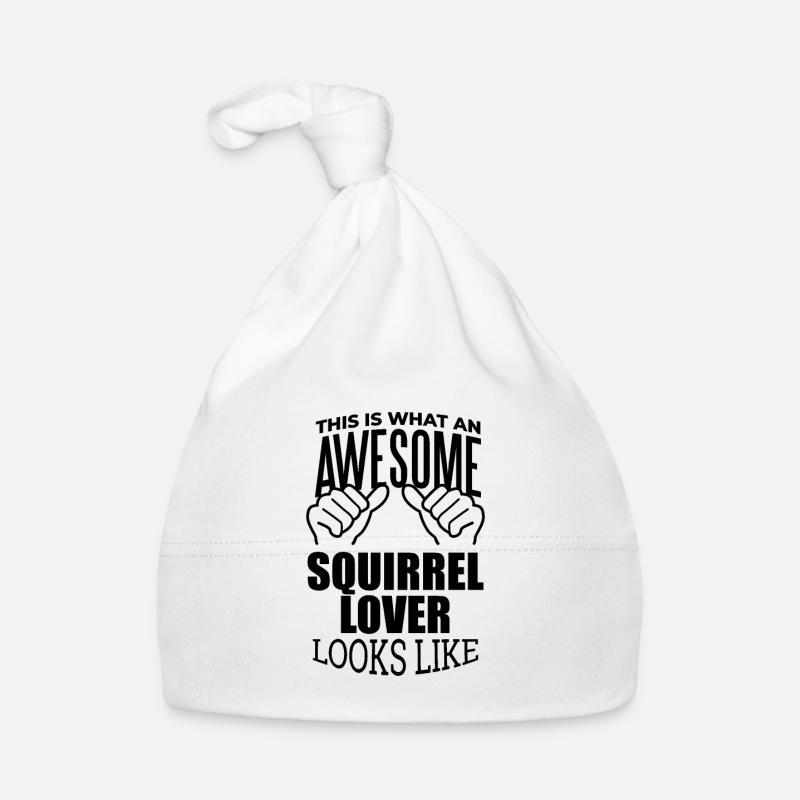 Eichhörnchen Baby Bio-Mütze