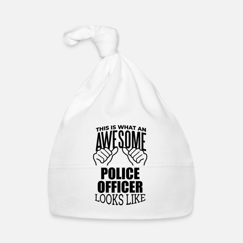 police Bonnet bio Bébé