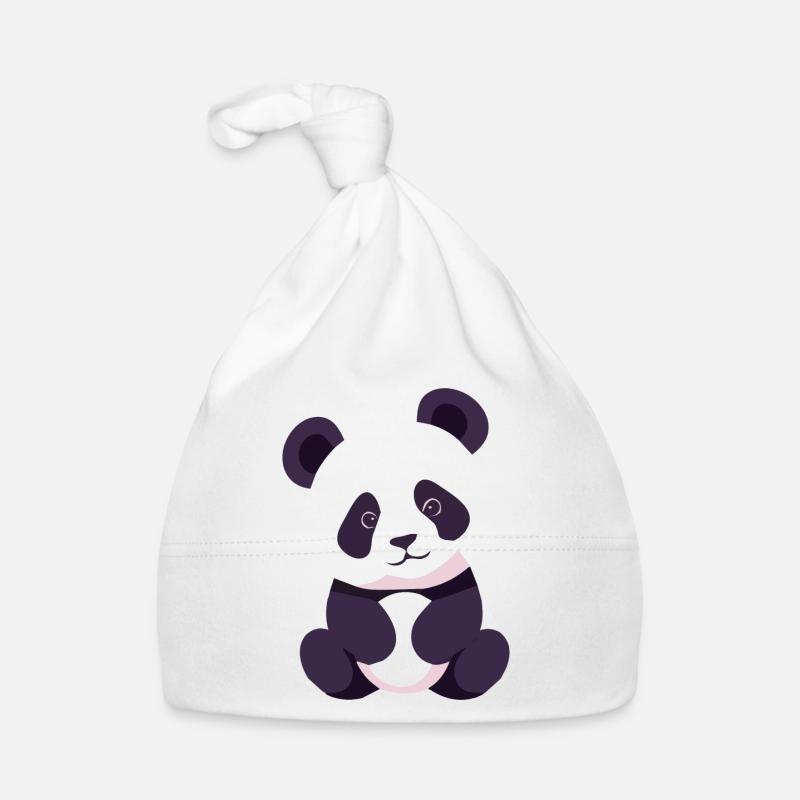 Garde de bébé panda Bonnet bio Bébé