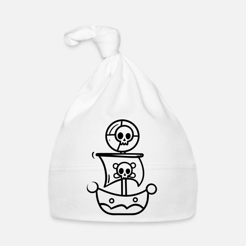 Piratenschiff Baby Bio-Mütze