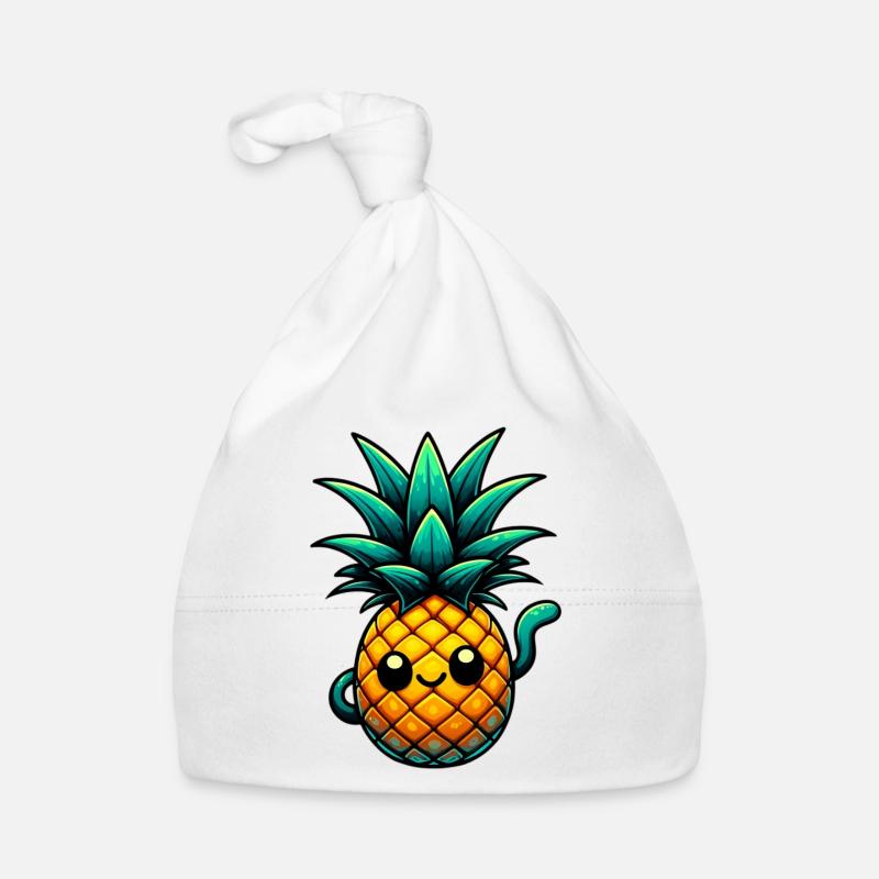 Ananas Baby Bio-Mütze