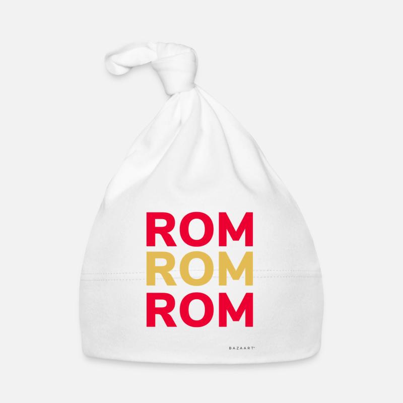 Rom Rom Rom Baby Bio-Mütze