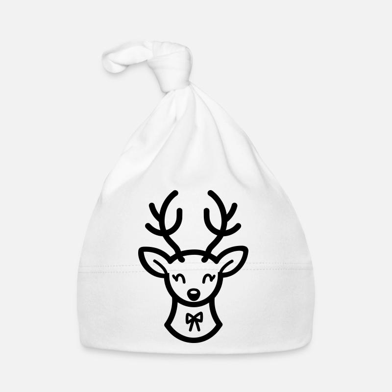 renne de noel Bonnet bio Bébé